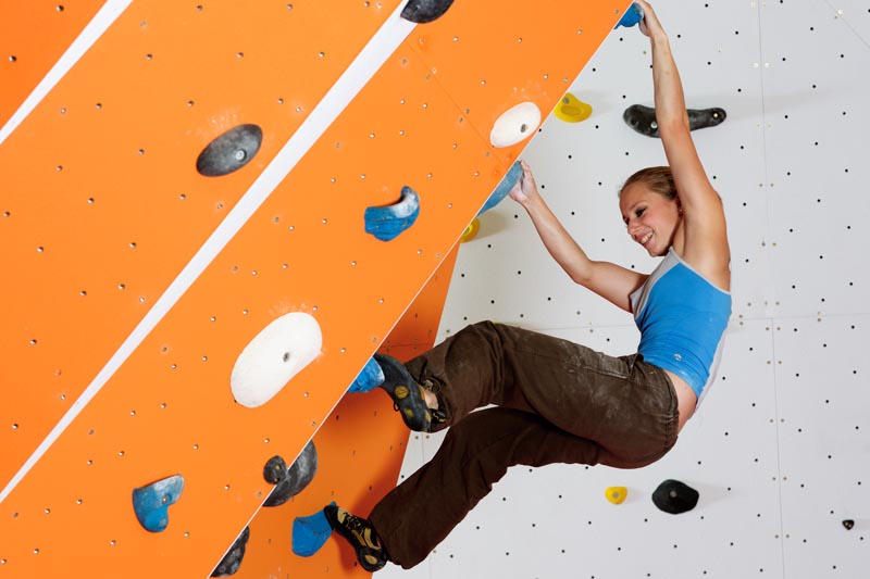 Bouldering Induction at Beacon Climbing Centre, Caernarfon, North Wales