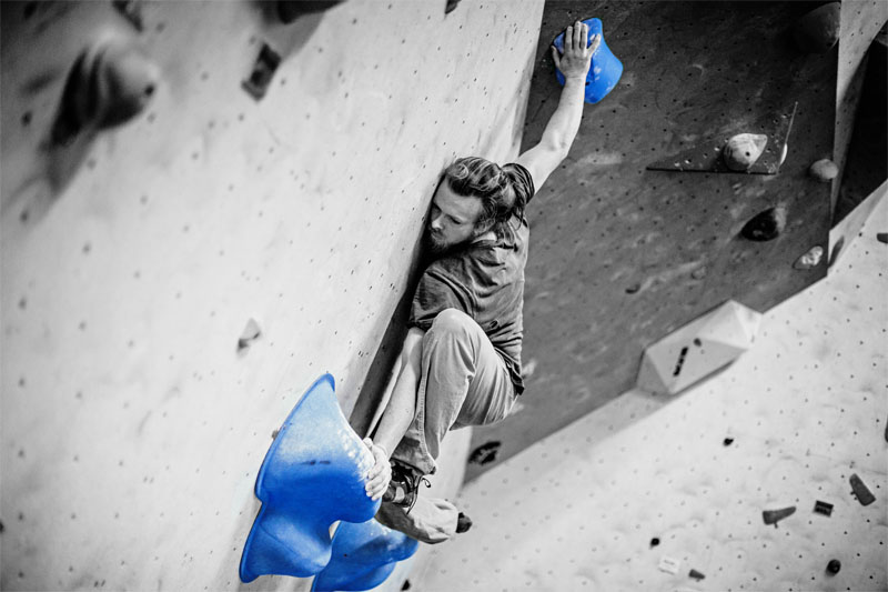 Bouldering Induction at Beacon Climbing Centre, Caernarfon, North Wales