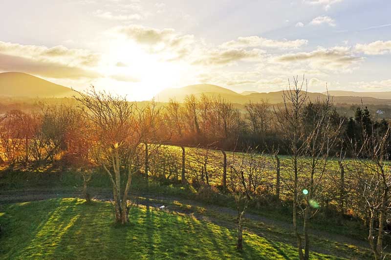 The view from the Beacon Clmbing Centre cafe