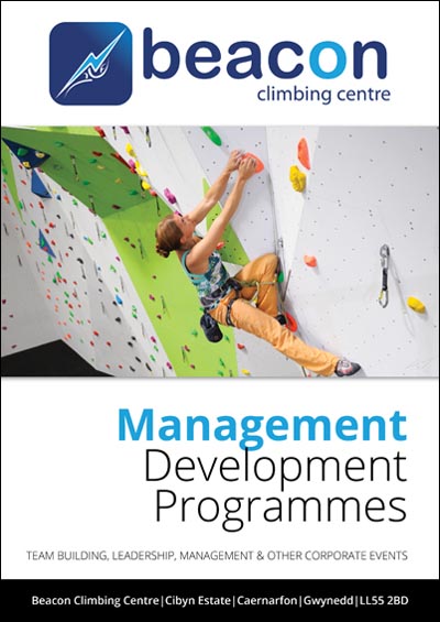 Corporate Experiences at Beacon Climbing Centre, Caernarfon, North Wales