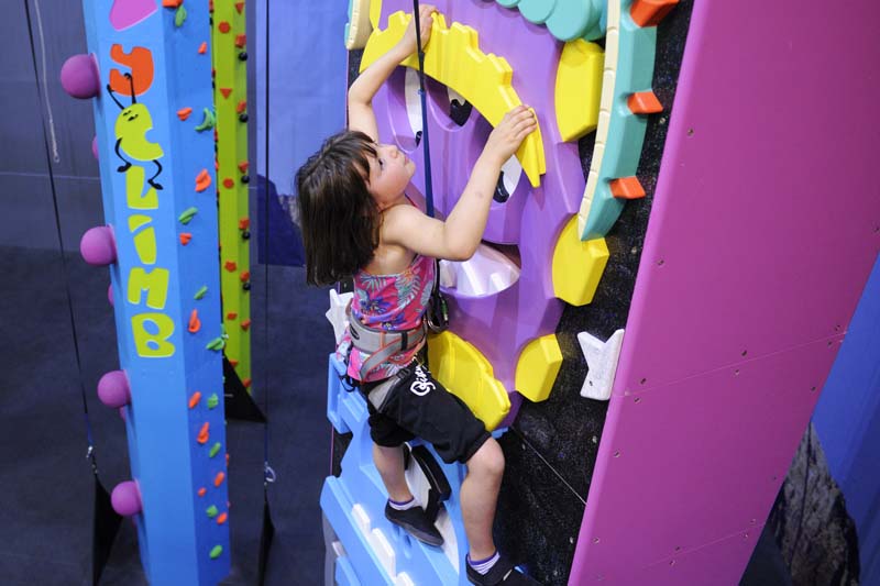 CrazyClimb at Beacon Climbing Centre, Caernarfon, North Wales CrazyClimb at Beacon Climbing Centre, Caernarfon, North Wales